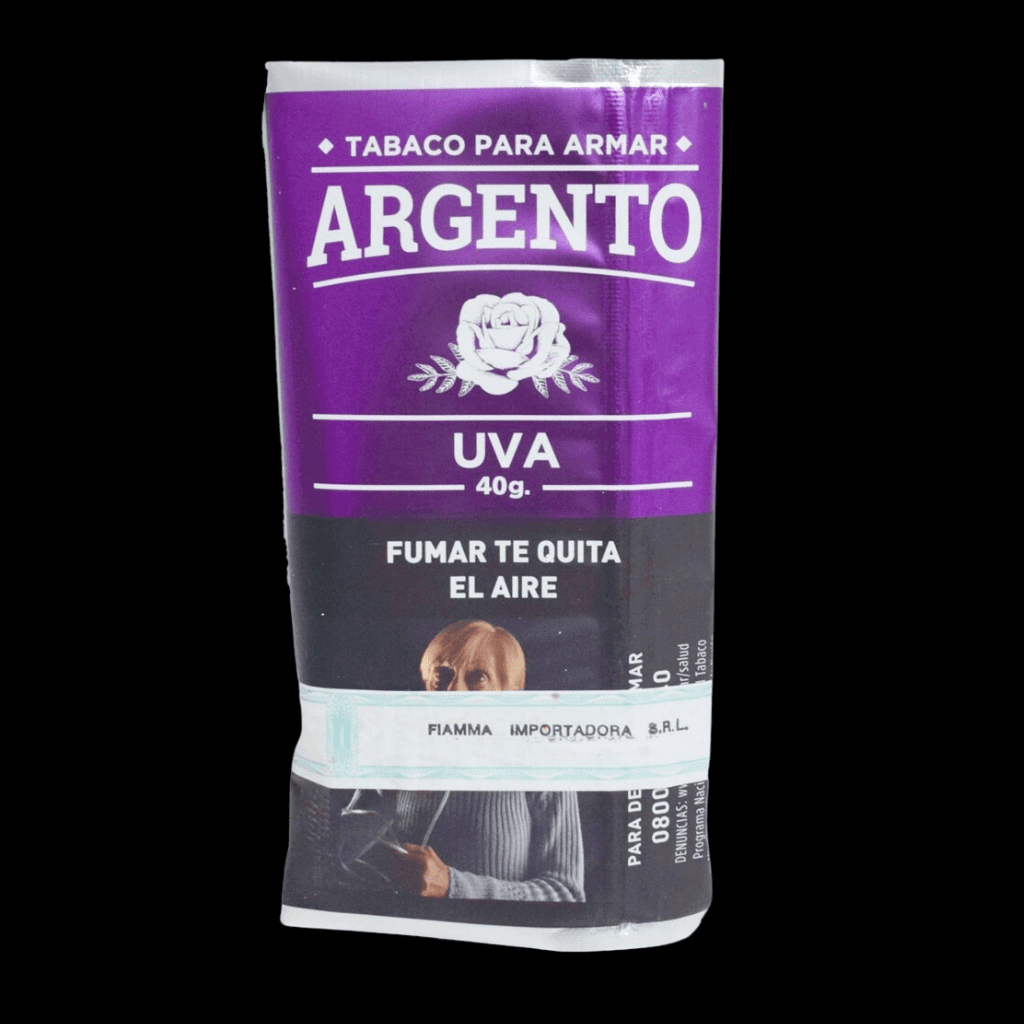 Argento tabaco de liar Uva POUCH X40gr