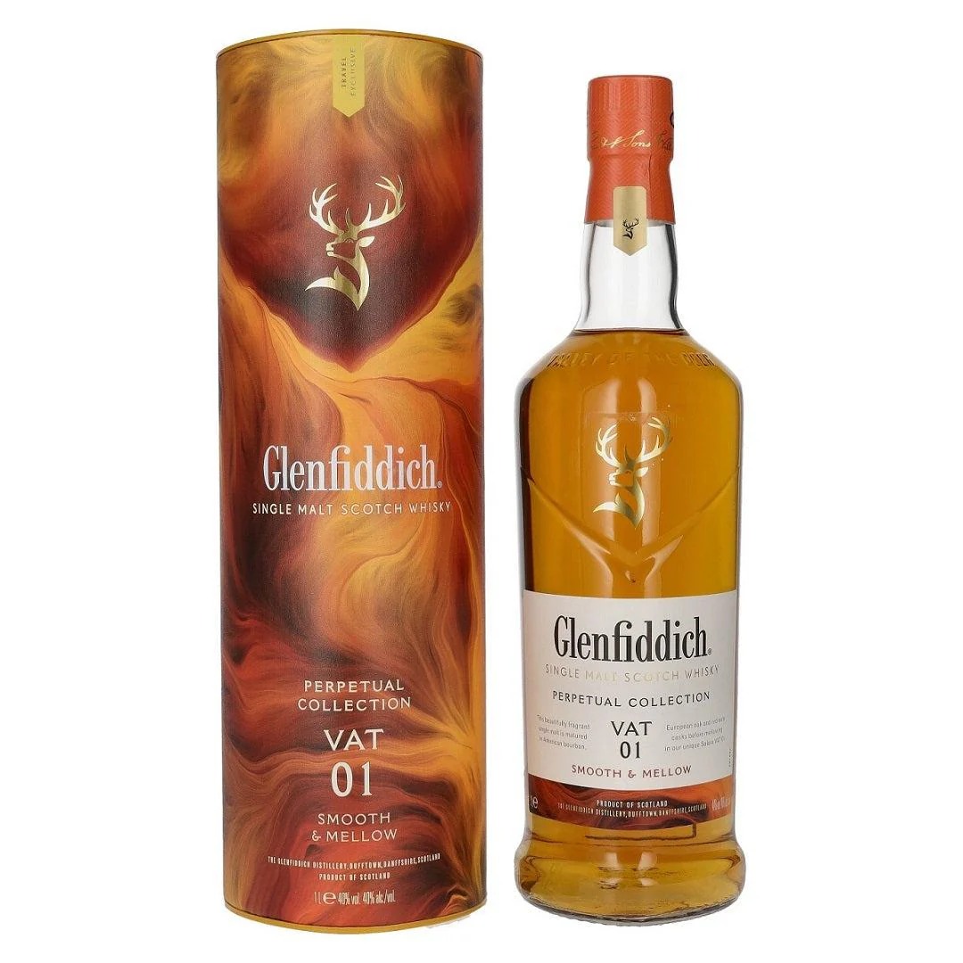 WHISKY SINGLE MALT GLENFIDDICH VAT 01 1L EN CAJA