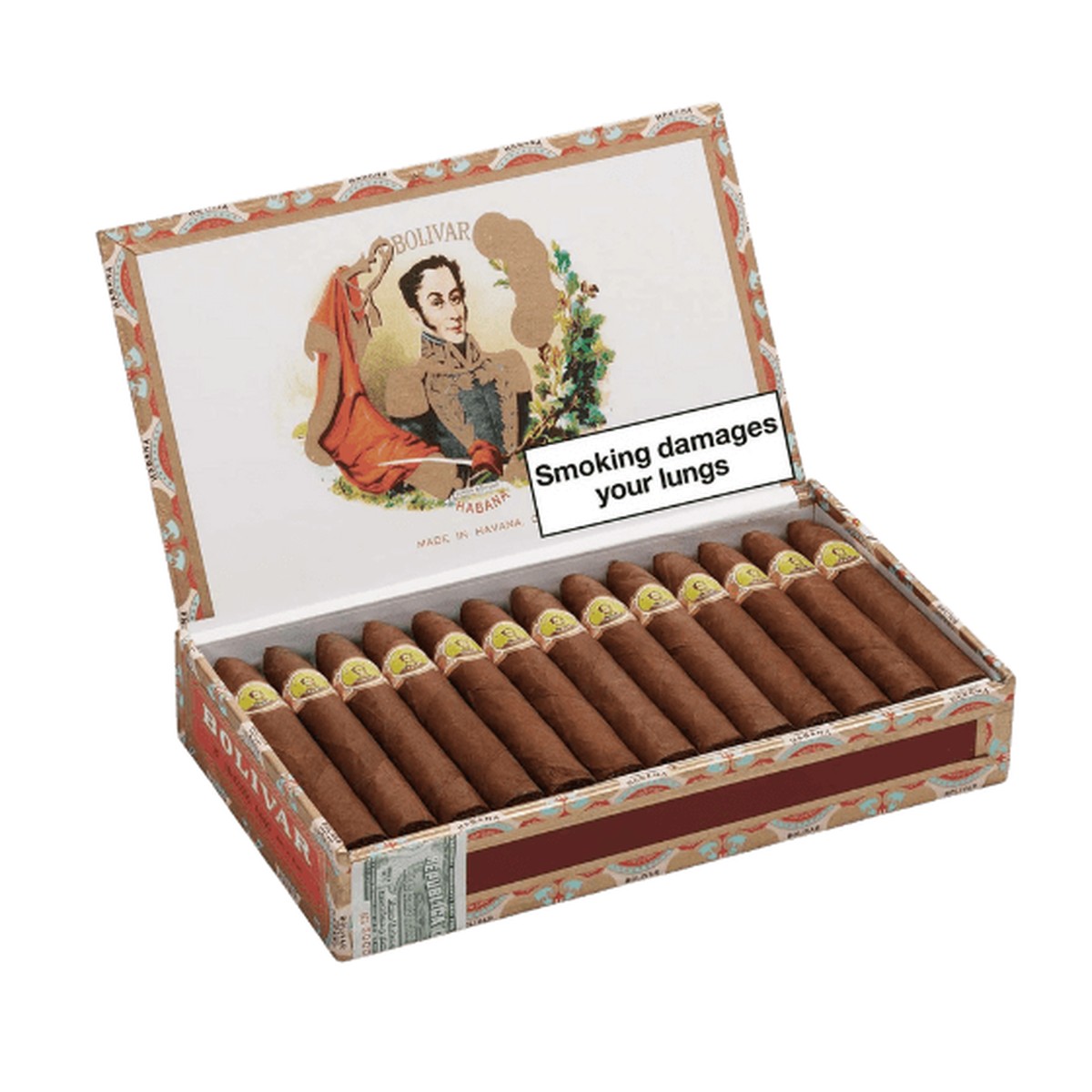 Bolivar Belicoso Finos caja x 25und. Bolivar Belicoso Finos caja x 25und.