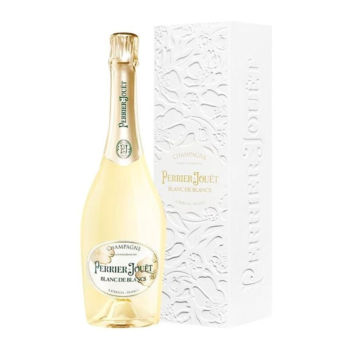 CHAMPAGNE PERRIER-JOUËT BLANC DE BLANCS — con estuche — 750 ml CHAMPAGNE PERRIER-JOUËT BLANC DE BLANCS — con estuche — 750 ml