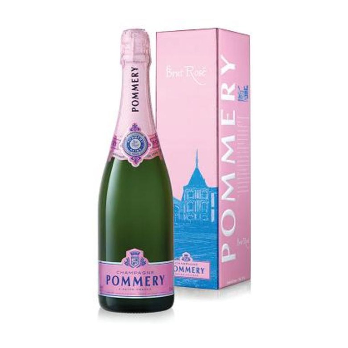 CHAMPAGNE POMMERY BRUT ROSÉ — 750 ml CHAMPAGNE POMMERY BRUT ROSÉ — 750 ml