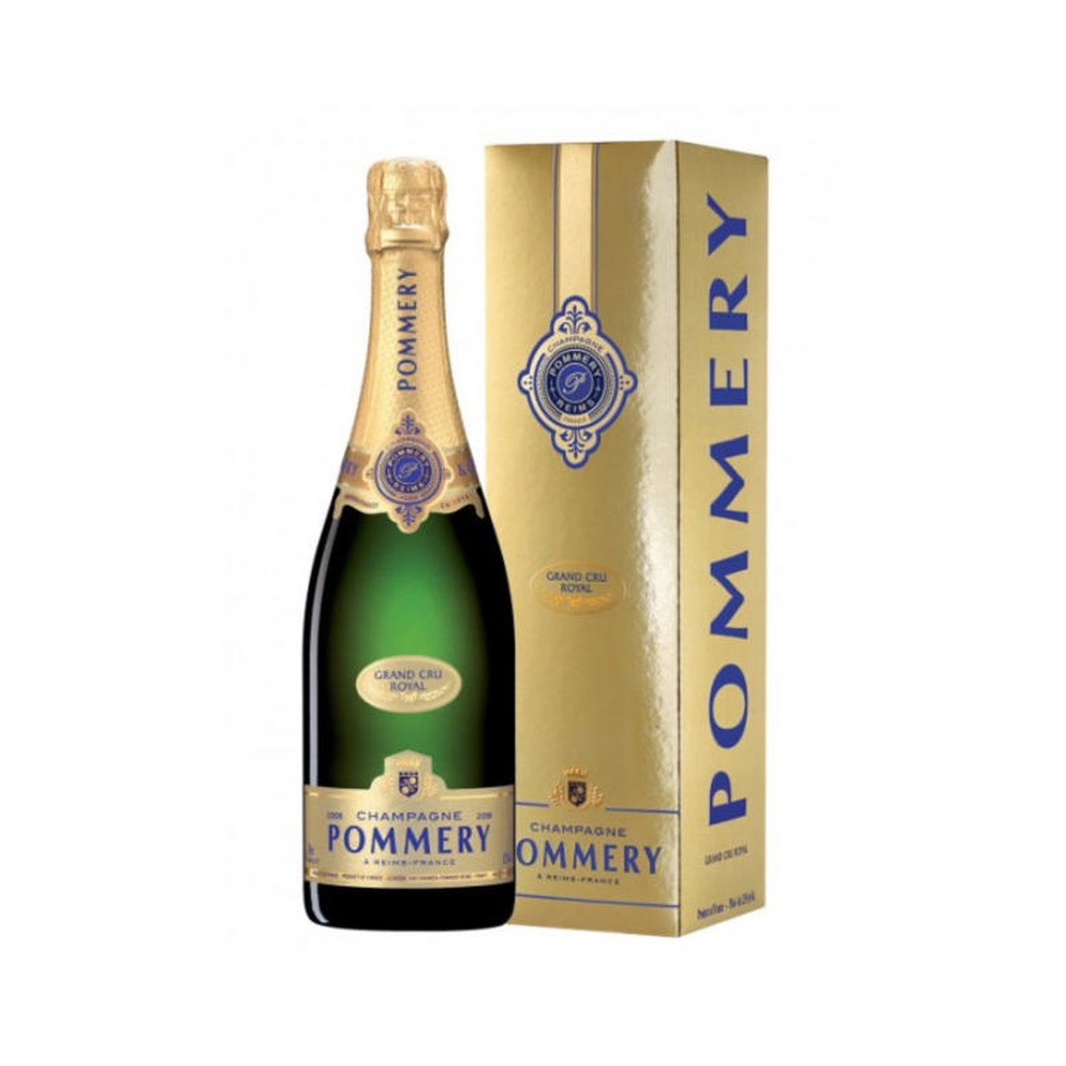 CHAMPAGNE POMMERY GRAND CRU ROYAL BRUT MILLÉSIME 2008 — 750 ml CHAMPAGNE POMMERY GRAND CRU ROYAL BRUT MILLÉSIME 2008 — 750 ml