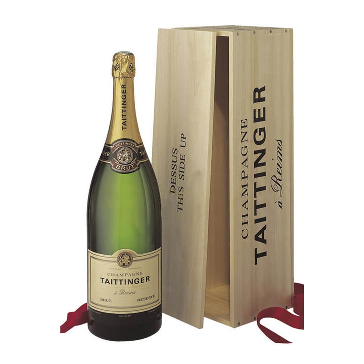 CHAMPAGNE TAITTINGER BRUT RÉSERVE JEROBOAM — 3 L CHAMPAGNE TAITTINGER BRUT RÉSERVE JEROBOAM — 3 L