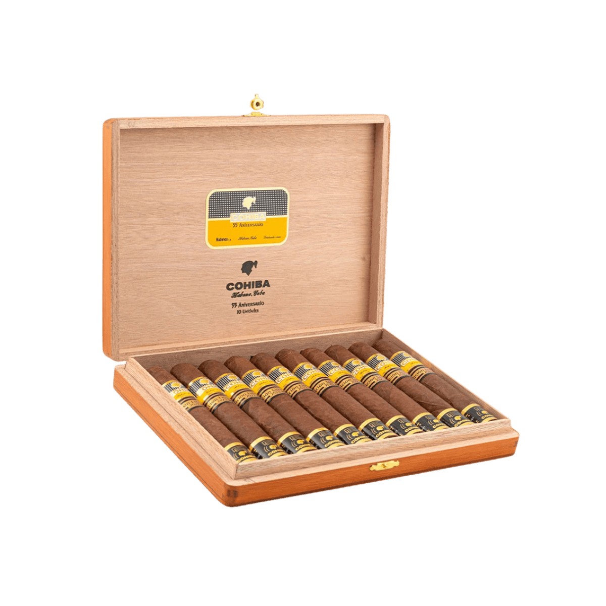 Cohiba 55 Aniversario Edición Limitada 2021 caja x10 und. Cohiba 55 Aniversario Edición Limitada 2021 caja x10 und.