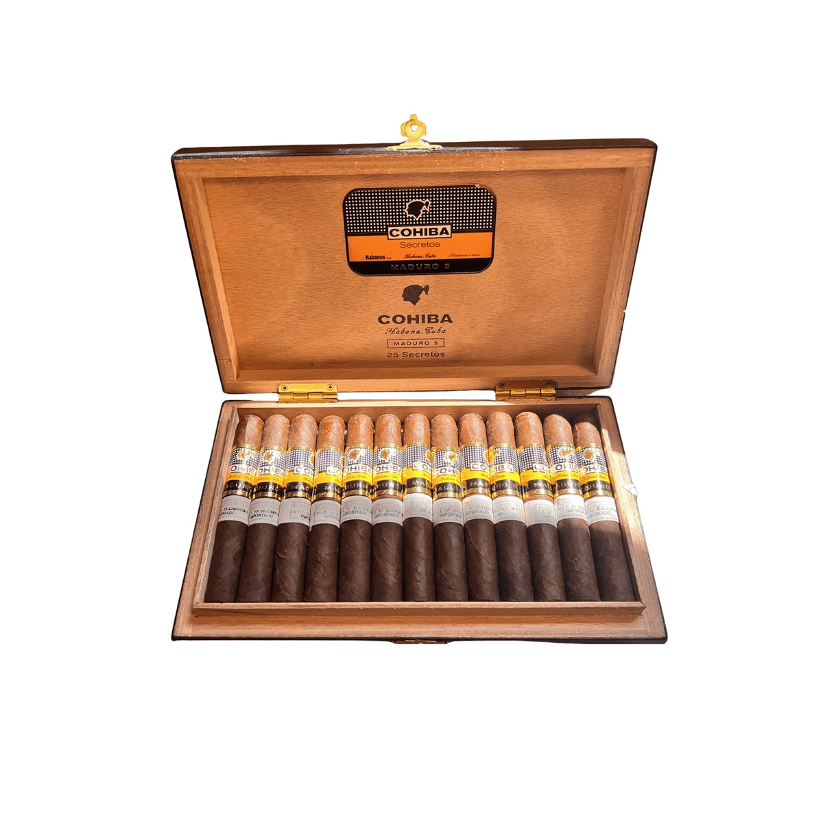 Cohiba Maduro 5 Secretos caja x25 und. Cohiba Maduro 5 Secretos caja x25 und.