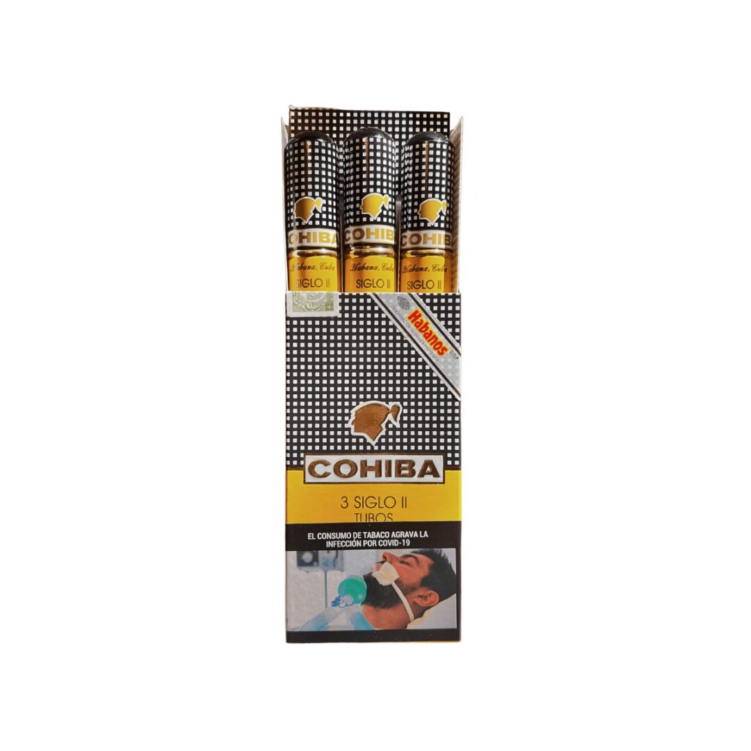 Cohiba Siglo II Tubo x3 und.