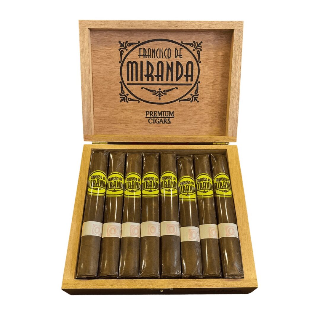 F. DE MIRANDA LÍNEA AMARILLA ROBUSTO Mazo x 25 und. (5x54) (REP.DOM)