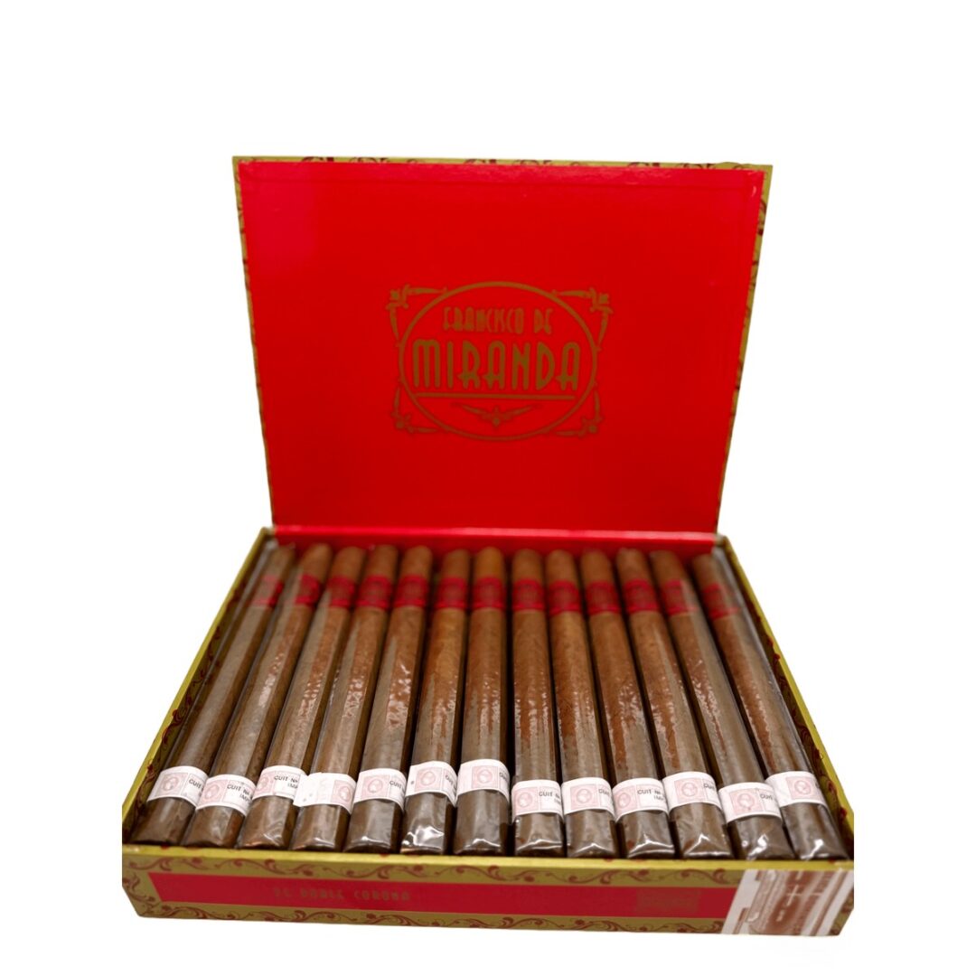 F. DE MIRANDA LÍNEA BORDO DOBLE CORONA Mazo x 25 und. (7.5x52) (REP.DOM)