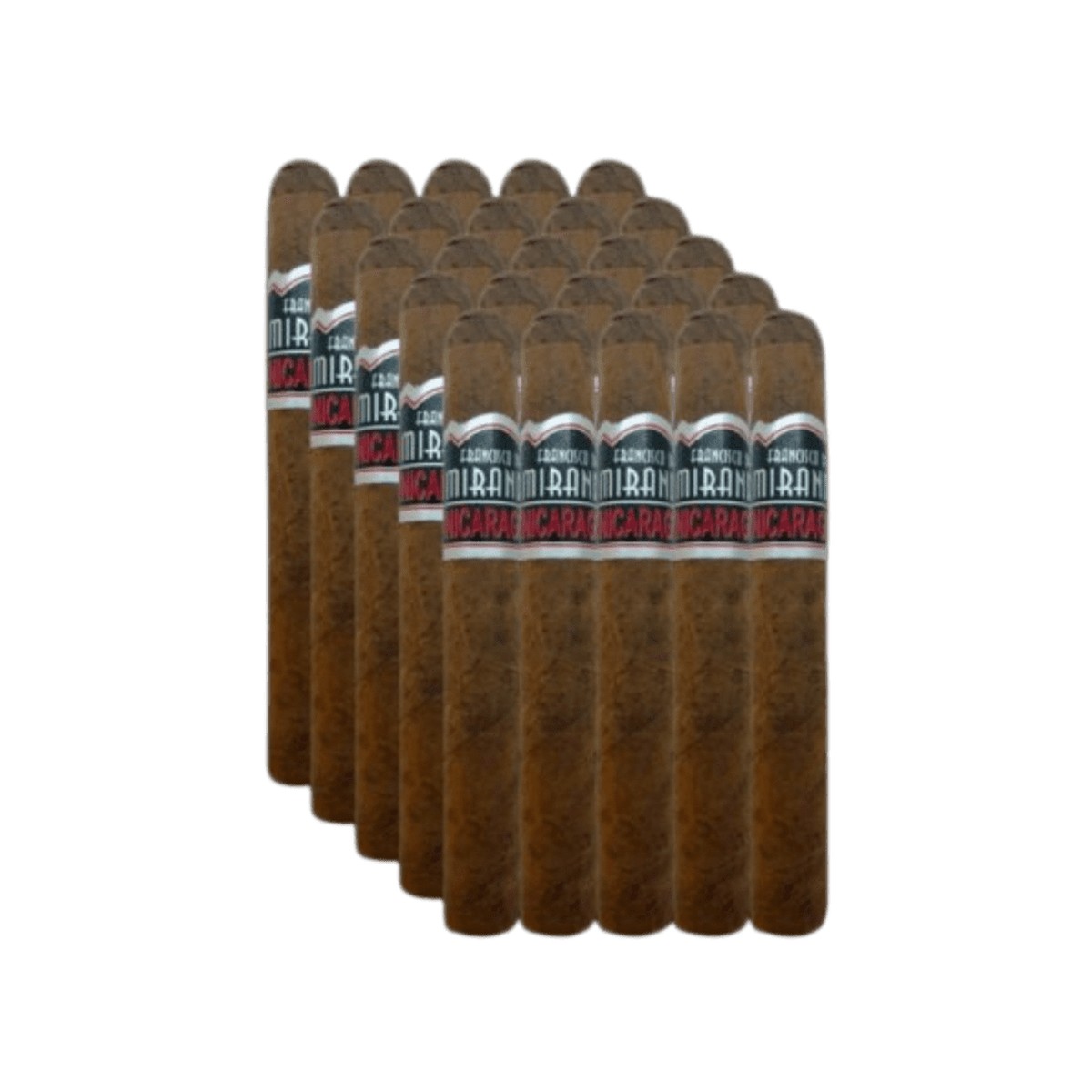 F. DE MIRANDA LÍNEA NEGRA CORONA Mazo x 25 und. (5.5x46) (NICA) F. DE MIRANDA LÍNEA NEGRA CORONA Mazo x 25 und. (5.5x46) (NICA)
