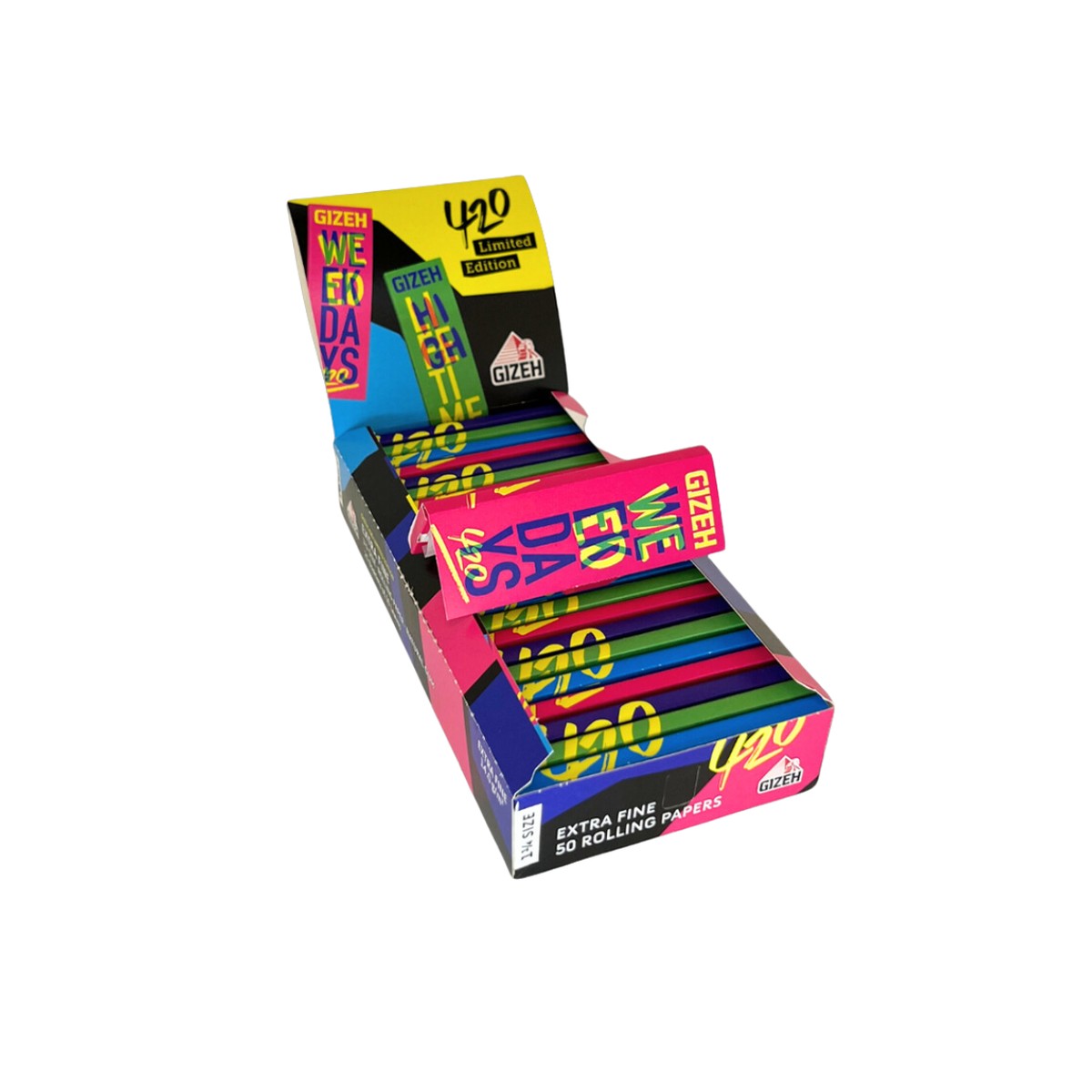 Gizeh 420 1¼ Ed. Limitada x50 — pack x25 und. Gizeh 420 1¼ Ed. Limitada x50 — pack x25 und.