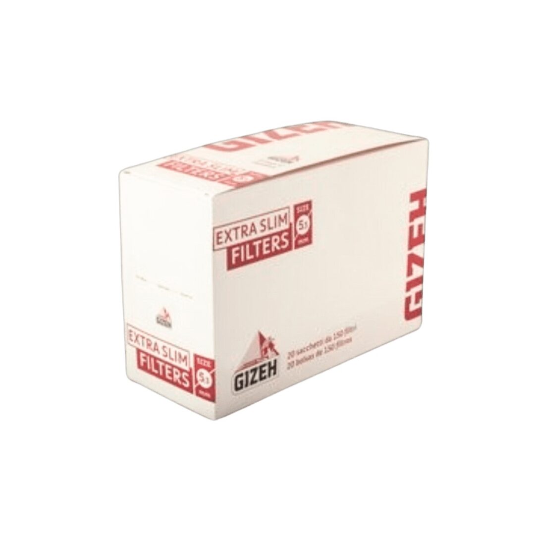 Gizeh Extra Slim 5,3 mm x150 unidades — pack x20 und.