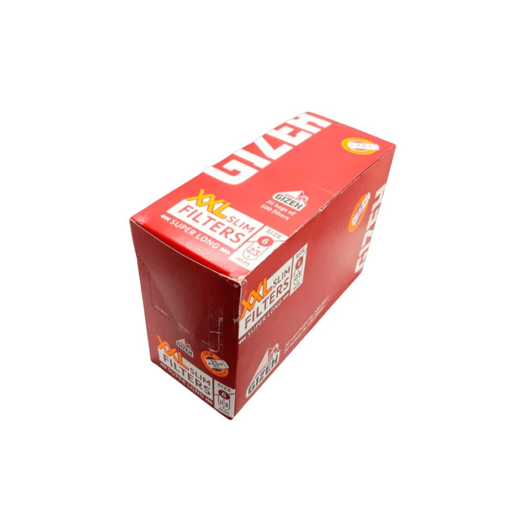 Gizeh Filtros Slim XXL Super Long x100 — pack x20 und.