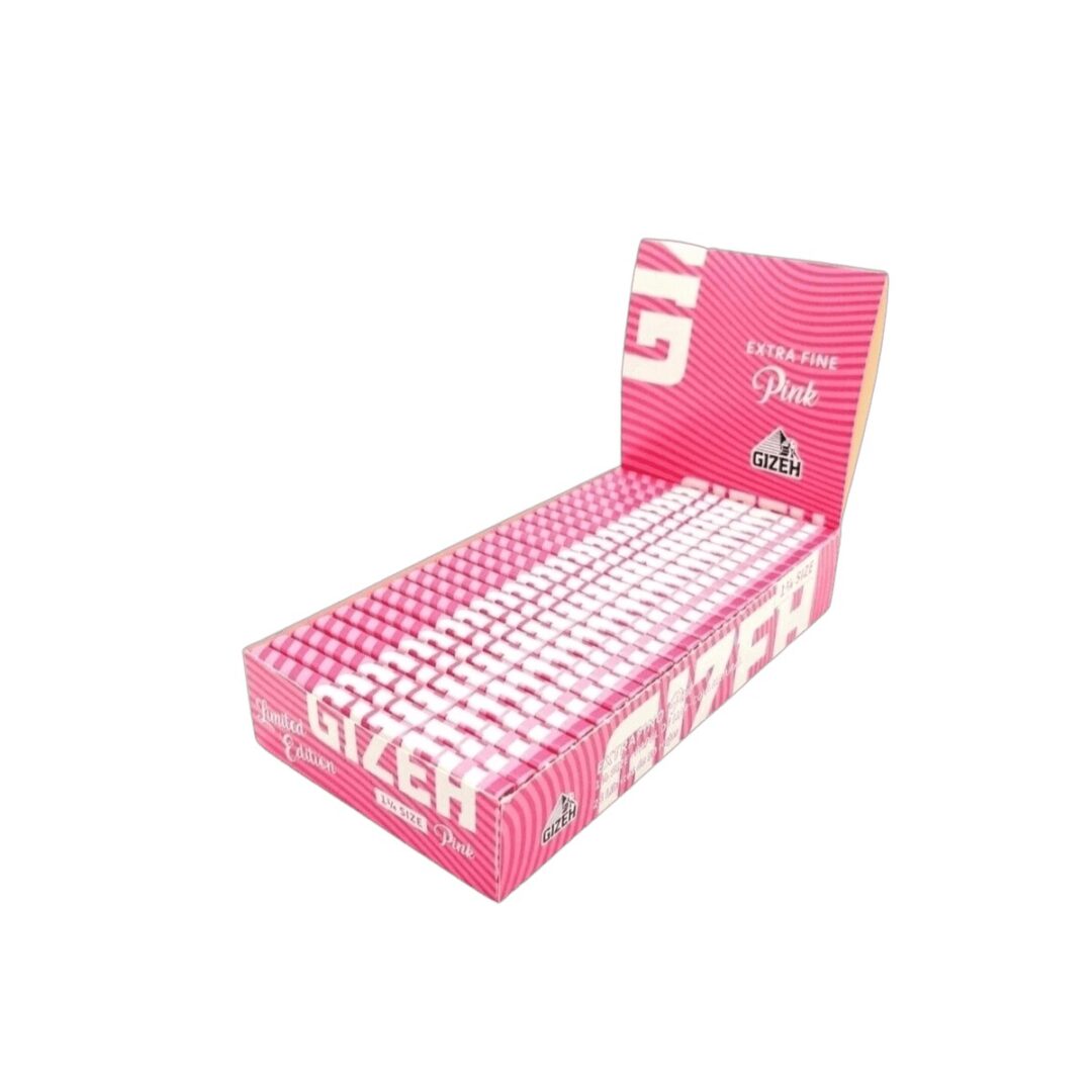 Gizeh Pink Edición Limitada 1¼ p x50 papeles — pack x25 und.