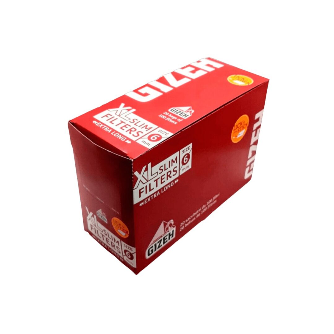 Gizeh Slim XL Extra Long 6 mm x100 — pack x20 und.