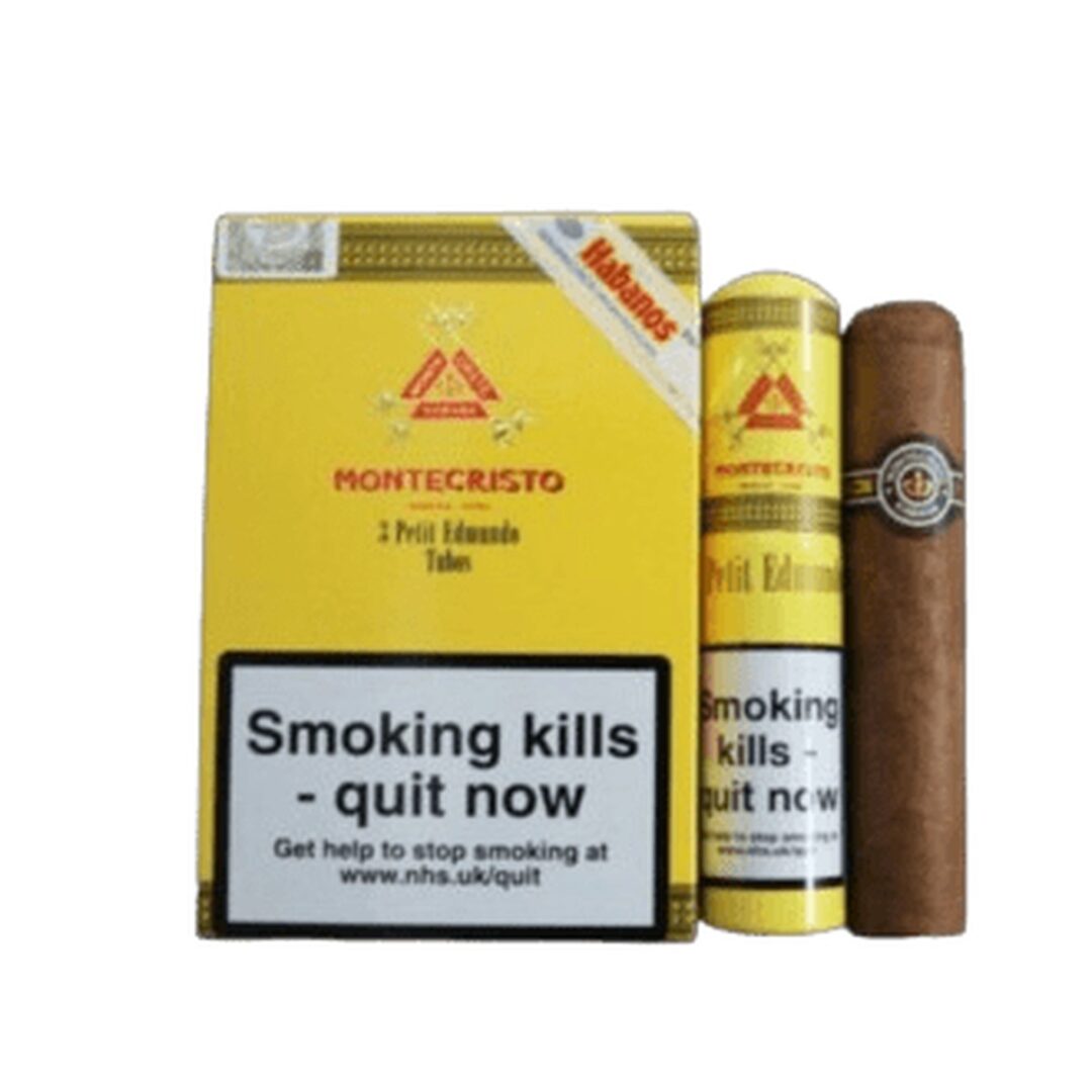 Montecristo Petit Edmundo Tubo pack x3 und.