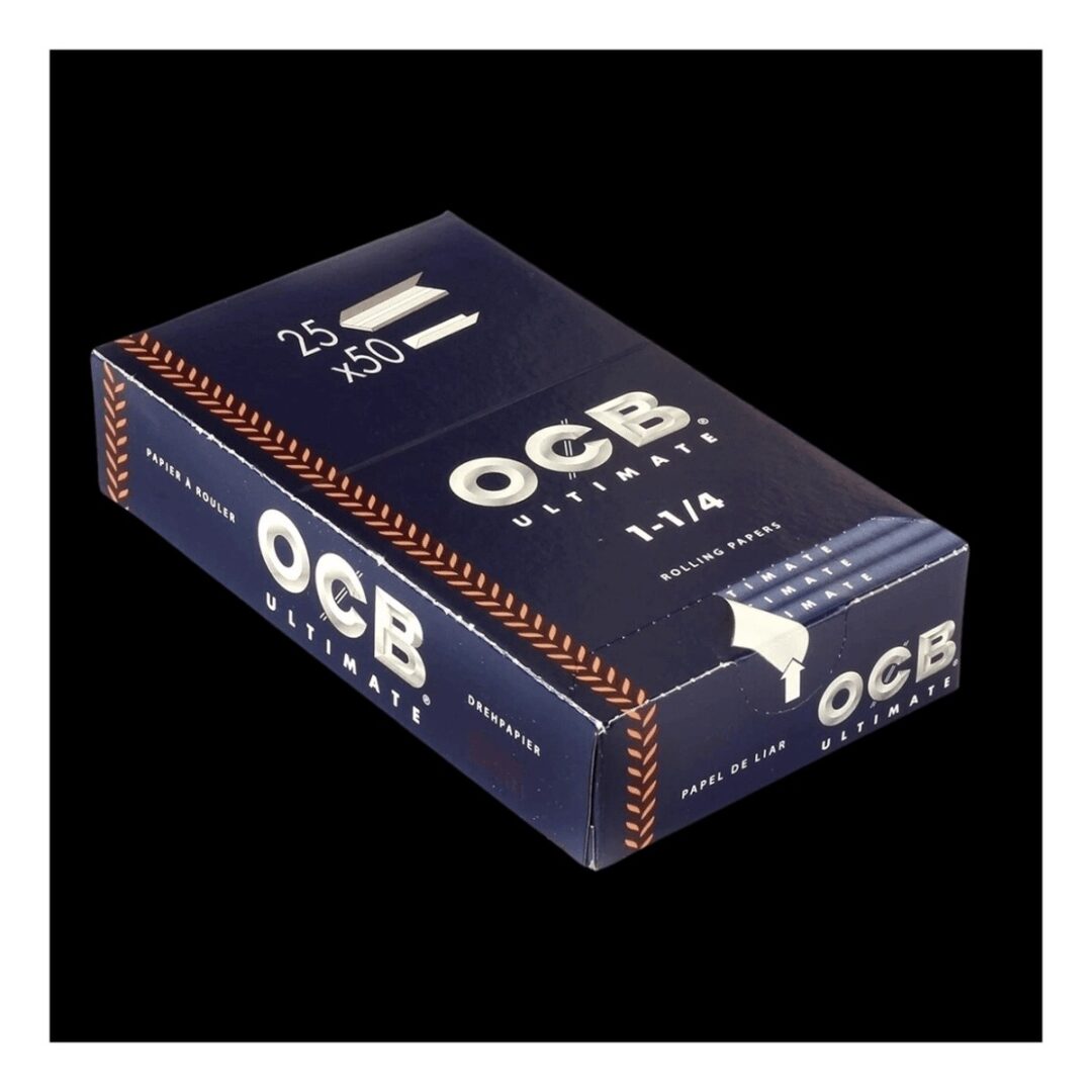 OCB Ultimate 1¼ p x50 papeles — pack x25 und.
