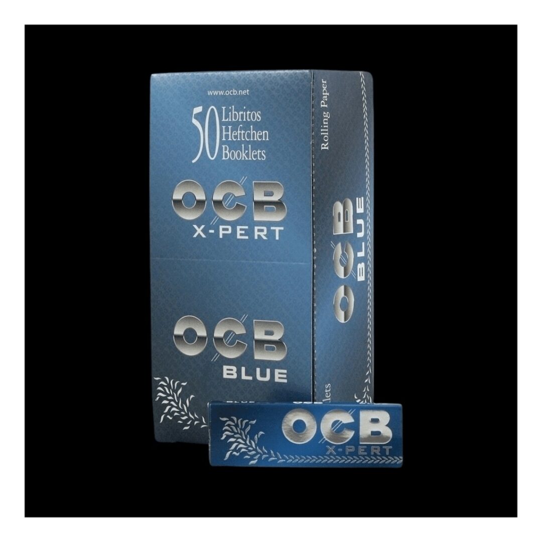 OCB X-Pert Blue 1 p x50 papeles — pack x50 und.