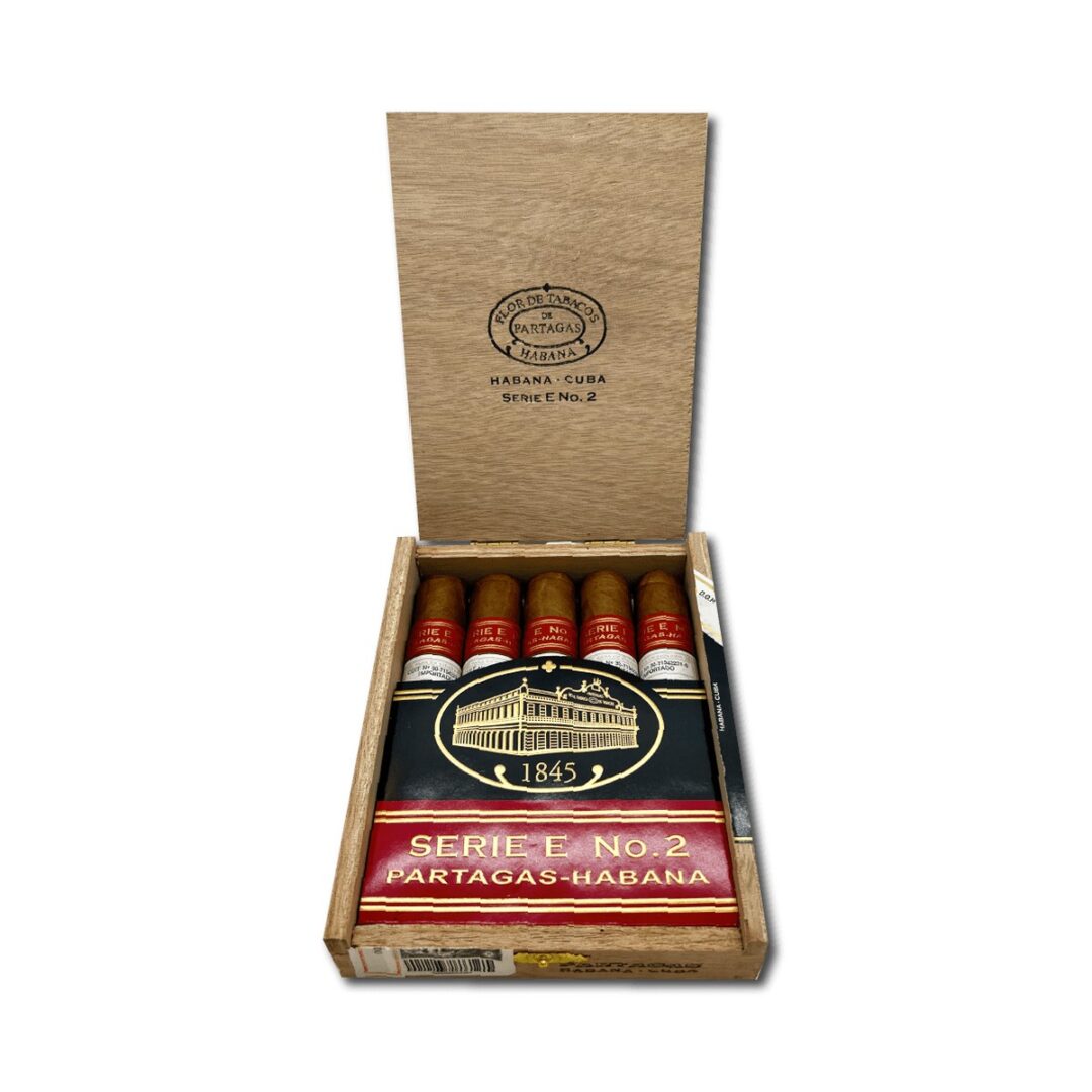 Partagas Serie E N°2 caja x5 und.