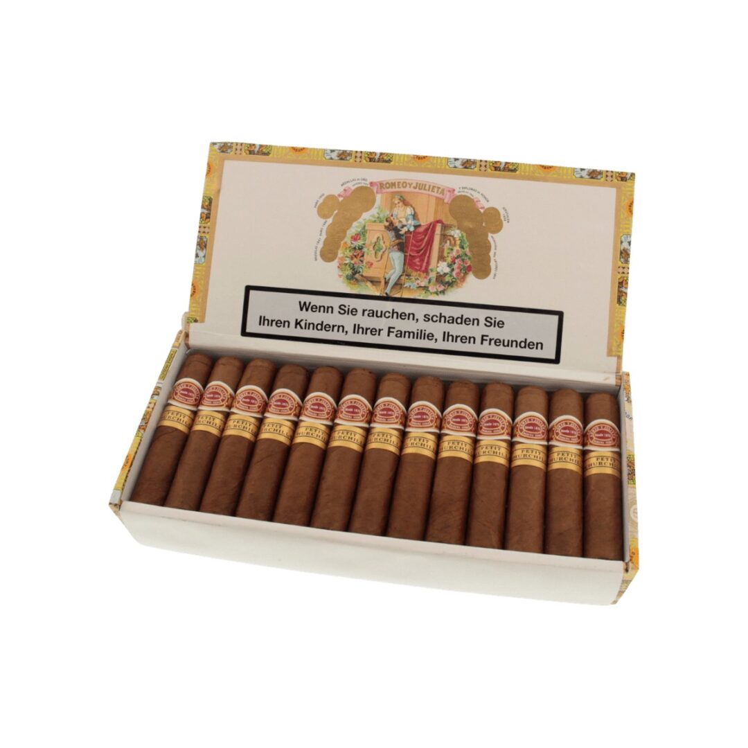 Romeo y Julieta Petit Churchill caja x25 und.
